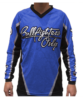Blue Bullfighters Only Jersey